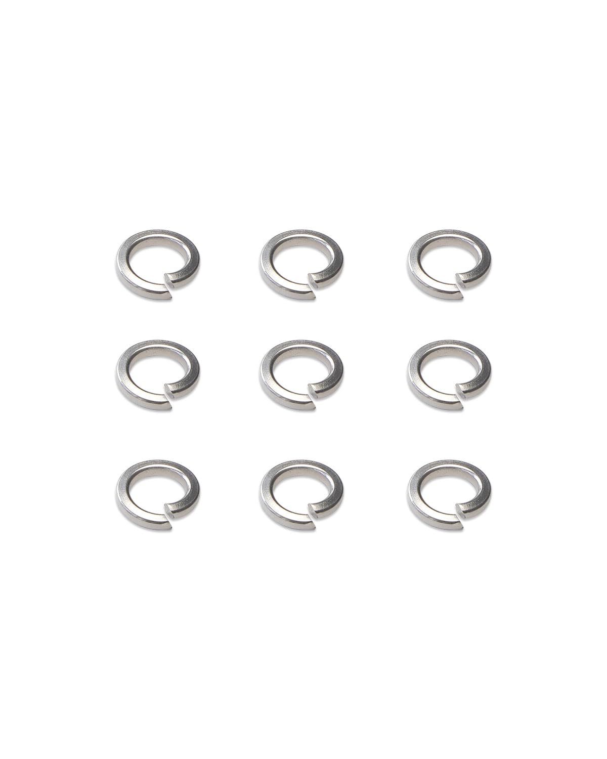 IMScrews M8 304 Stainless Steel Spring Lock Washers Pack of 100