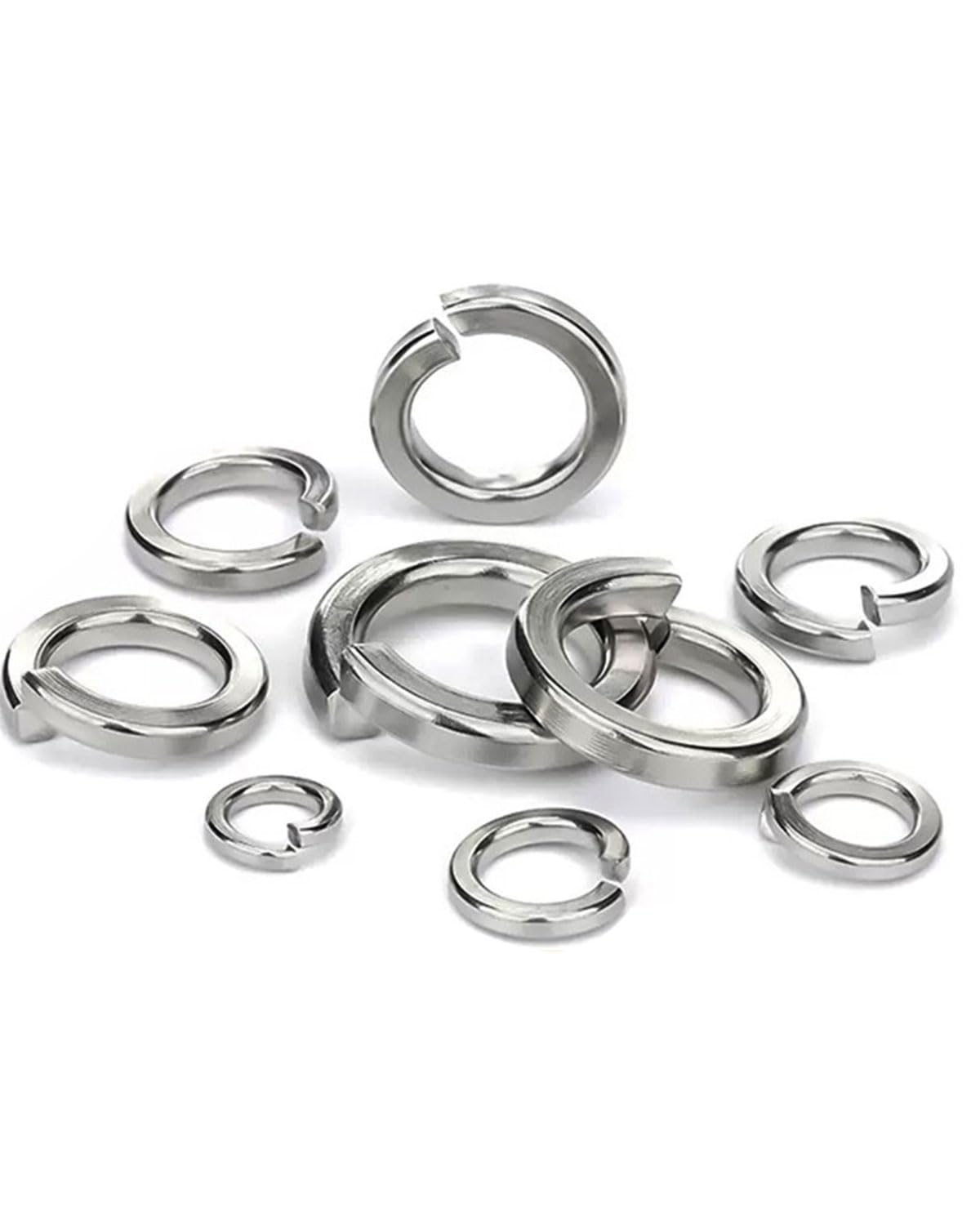 IMScrews M3 304 Stainless Steel Spring Lock Washers Pack of 100 - image 6
