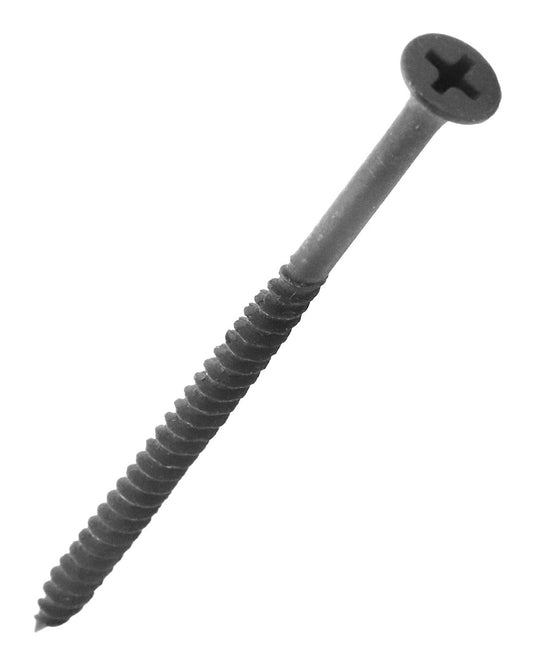 IMSCREWS #8 x 3" Drywall Screws, 100-Pack, Fine Thread, Phillips Flat Head, Sharp Point, Gray Phosphate Coated Carbon Steel Screws for Drywall and Metal Stud Installation