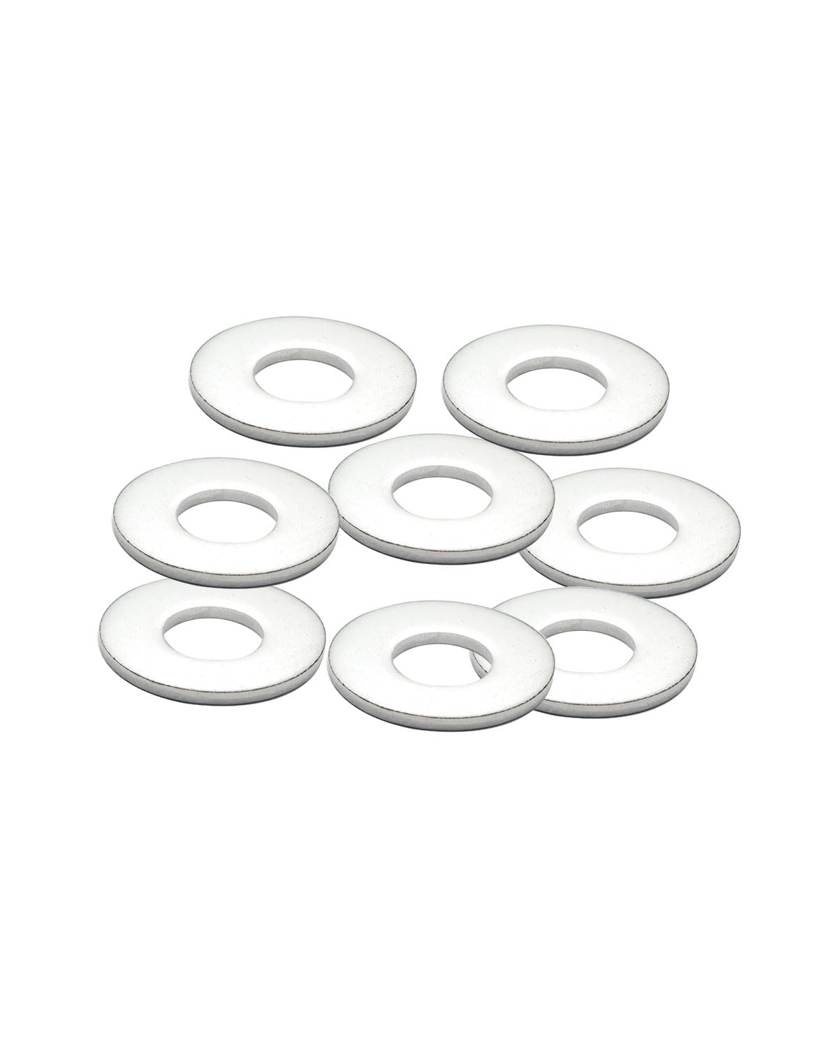 IMScrews 5/16" USS Large Flat Washers 304 Stainless Steel Washers (Pack of 100) - Durable, Rust-Resistant, Heavy Duty, Essential Hardware for Construction and DIY Projects