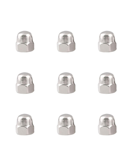5/16-18 Acorn Nuts - IMScrews 304 Stainless Steel Acorn Nuts - Durable, Rust-Resistant Fasteners for Various Applications Pack of 10