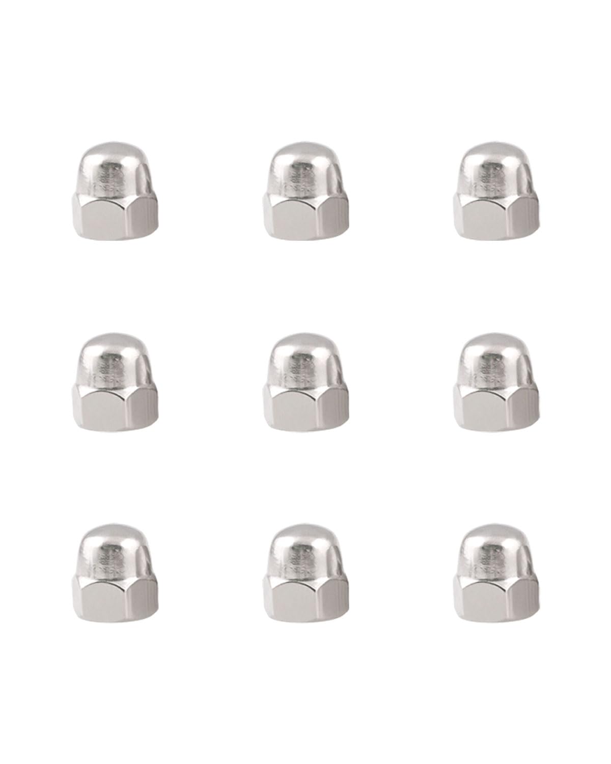 5/16-18 Acorn Nuts - IMScrews 304 Stainless Steel Acorn Nuts - Durable, Rust-Resistant Fasteners for Various Applications Pack of 25