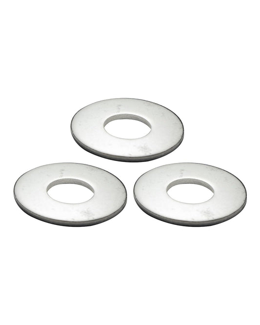 IMScrews 1/2" USS Large Flat Washers 304 Stainless Steel Washers (Pack of 10) - Durable, Rust-Resistant, Heavy Duty, Essential Hardware for Construction and DIY Projects