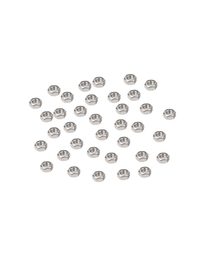 M3-0.5 Hex Nuts - IMScrews 304 Stainless Steel Hex Nuts - Durable, Rust-Resistant Fasteners for Home Repair and Professional Projects Pack of 100
