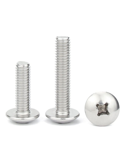 IMScrews #6-32 ¡Á 3/8" Phillips Truss Head Bolts Screws, Ceiling Fan Blade Screws, 304 Stainless Steel Machine Screws Pack of 200 - image 5