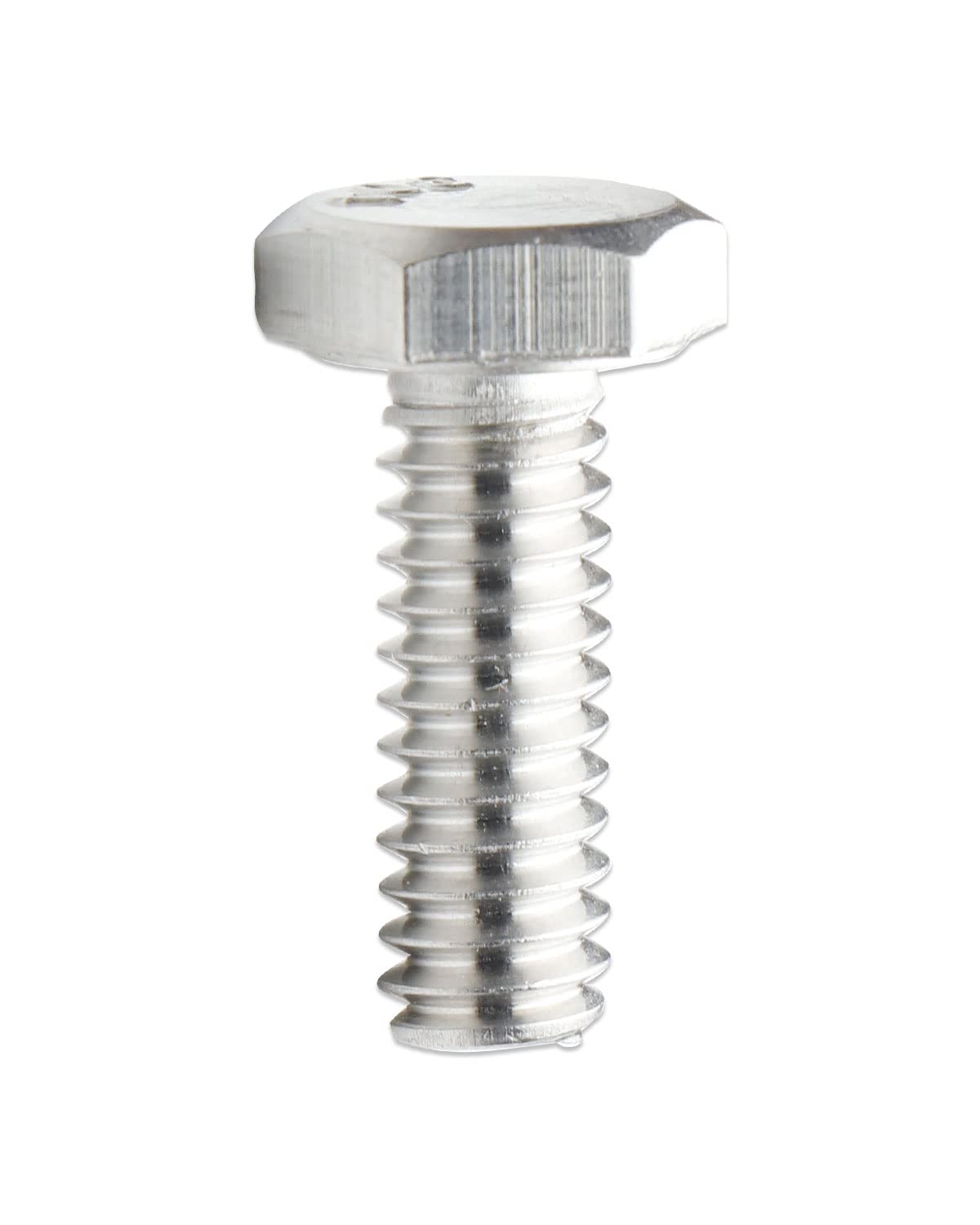 IMScrews Hex 1/4-20 x 3/4" Machine Screws, 304 Stainless Steel Bolts, Pack of 25