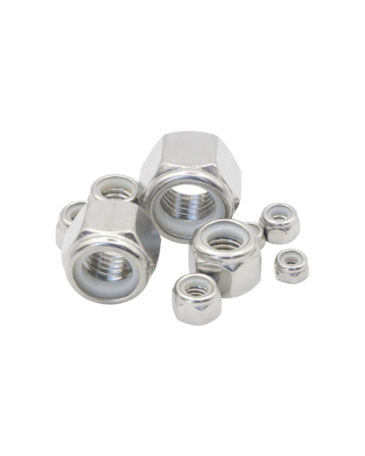 1/4-20 Locknuts - IMScrews 304 Stainless Steel Hardware Locknuts - Durable and Rust-Resistant Fasteners for Home Repairs and Professional Projects Pack of 100 - image 6