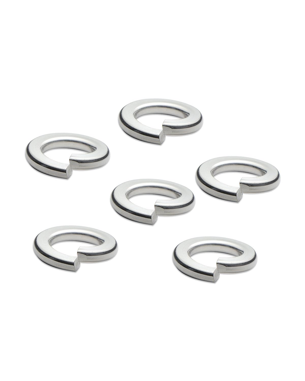 IMScrews 1/2" Spring Lock Washers - 304 Stainless Steel - Pack of 50 - Secure Fastening and Rust Resistance