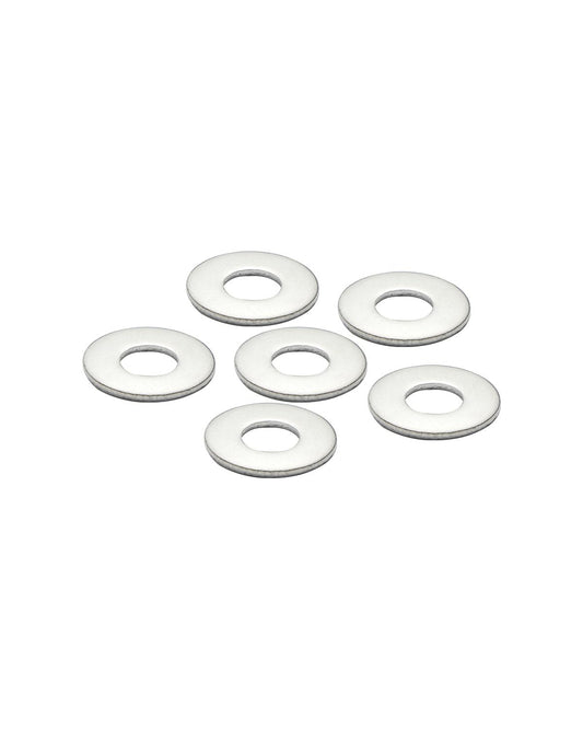 IMSCREWS 1/4" USS Flat Washers 304 Stainless Steel, 0.734" OD 0.055" Thick Large Metal Washers for Screws and Bolts, Rust Resistant Heavy Duty Washers for Outdoor Marine Construction, 25 Pack