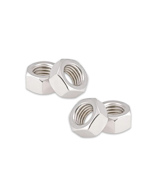 7/16-14 Hex Nuts - IMScrews 304 Stainless Steel Hardware Hex Nuts - Durable and Rust-Resistant Fasteners for Home Repairs and Professional Projects Pack of 5