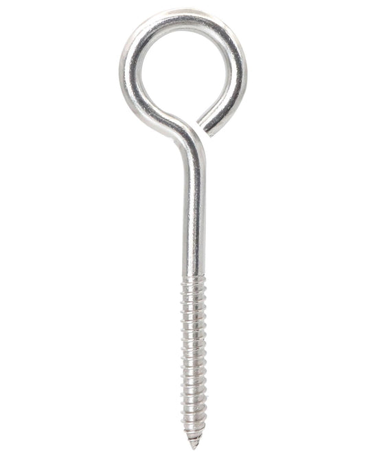 IMSCREWS 304 Stainless Steel Eye Screws, 1-7/8 Inch (47mm), Heavy Duty for Outdoor and Indoor Use, Pack of 100
