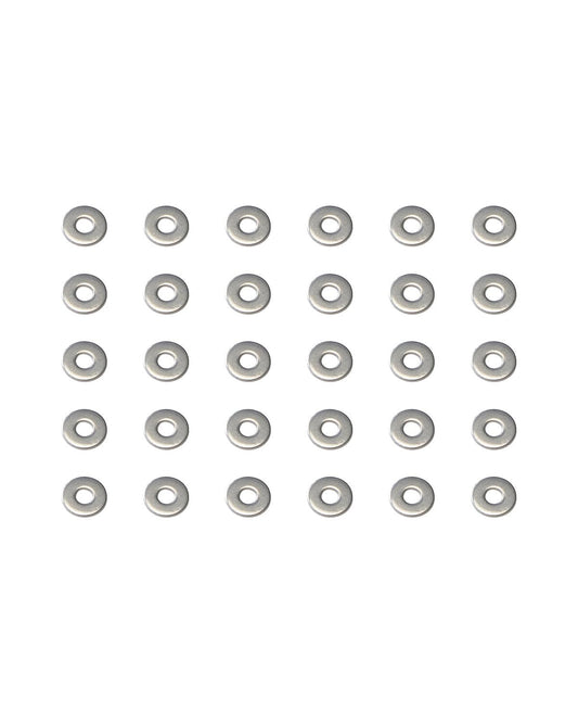 IMScrews M3 304 Stainless Steel Flat Washers for Bolts and Screws - Pack of 200 - Durable Hardware Essentials