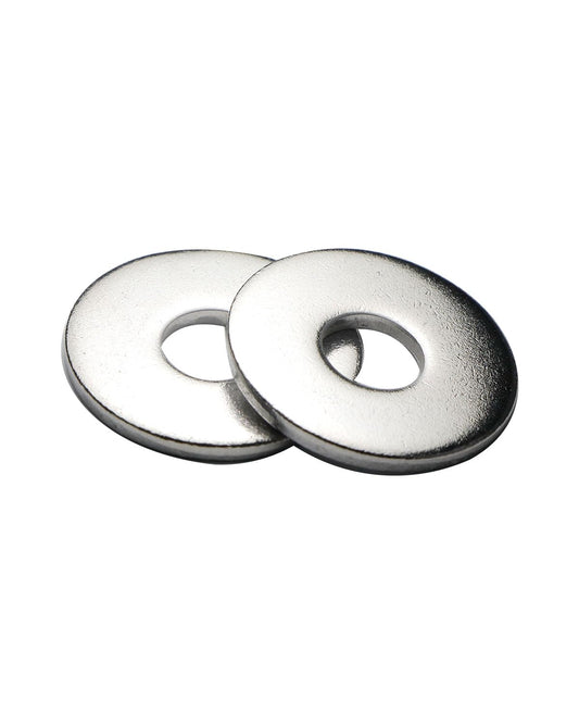 IMScrews M8 Extra Large Flat Washers - 304 Stainless Steel Washers GB5287 - Heavy-Duty Hardware for Superior Load Distribution - Pack of 25