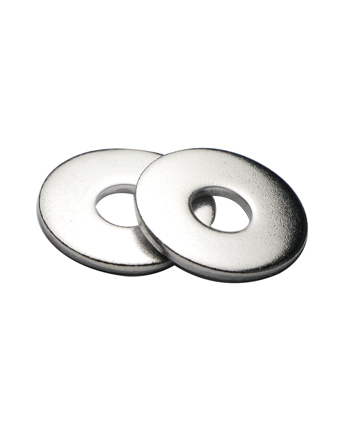 IMScrews M8 Extra Large Flat Washers - 304 Stainless Steel Washers GB5287 - Heavy-Duty Hardware for Superior Load Distribution - Pack of 50