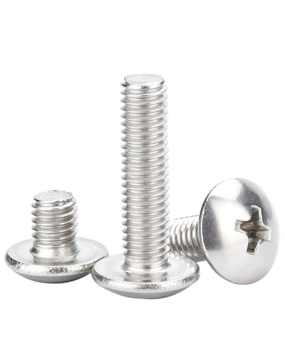 IMScrews #6-32 ¡Á 3/8" Phillips Truss Head Bolts Screws, Ceiling Fan Blade Screws, 304 Stainless Steel Machine Screws Pack of 200 - image 3