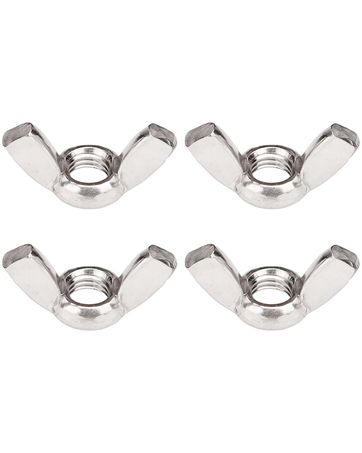 M12-1.75 Wing Nuts - IMScrews 304 Stainless Steel Wing Nuts - Durable Hardware for Home Maintenance and Professional Engineering Pack of 5
