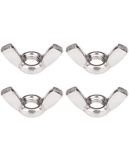M12-1.75 Wing Nuts - IMScrews 304 Stainless Steel Wing Nuts - Durable Hardware for Home Maintenance and Professional Engineering Pack of 5