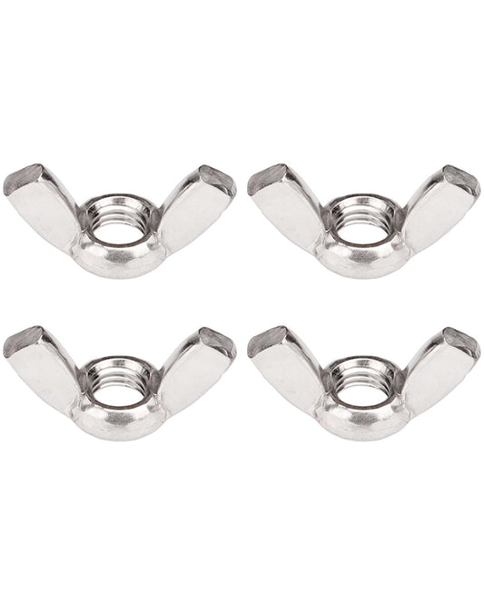 M12-1.75 Wing Nuts - IMScrews 304 Stainless Steel Wing Nuts - Durable Hardware for Home Maintenance and Professional Engineering Pack of 5