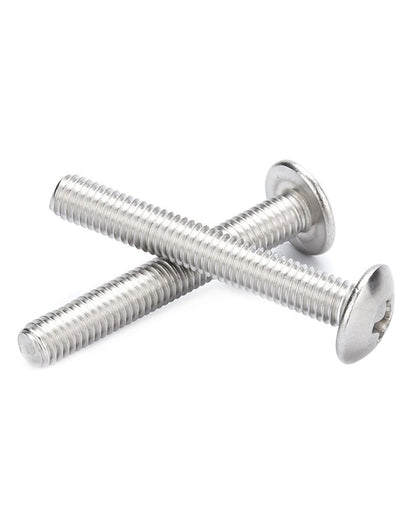 IMScrews M4-0.7 x 45mm Phillips Truss Head Bolts Screws, 304 Stainless Steel Machine Screws Pack of 50