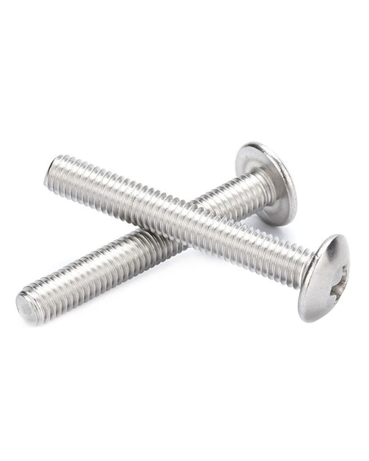 IMScrews M4-0.7 x 45mm Phillips Truss Head Bolts Screws, 304 Stainless Steel Machine Screws Pack of 100