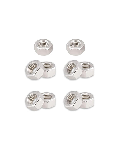 5/16-18 Hex Nuts - IMScrews Premium 304 Stainless Steel Hex Nuts - Versatile Fasteners for Household and Professional Projects Pack of 25