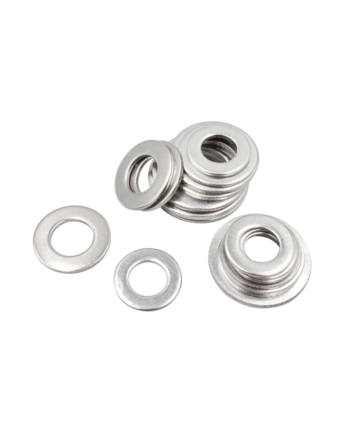 IMScrews M4 304 Stainless Steel Flat Washers for Bolts and Screws - Pack of 200 - Durable Hardware Essentials - image 6