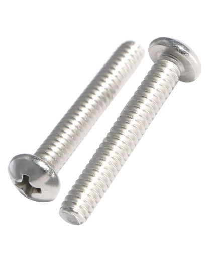 IMScrews #10-24 x 1-1/4" Phillips Pan Head Machine Screws, 304 Stainless Steel Bolts, Pack of 20
