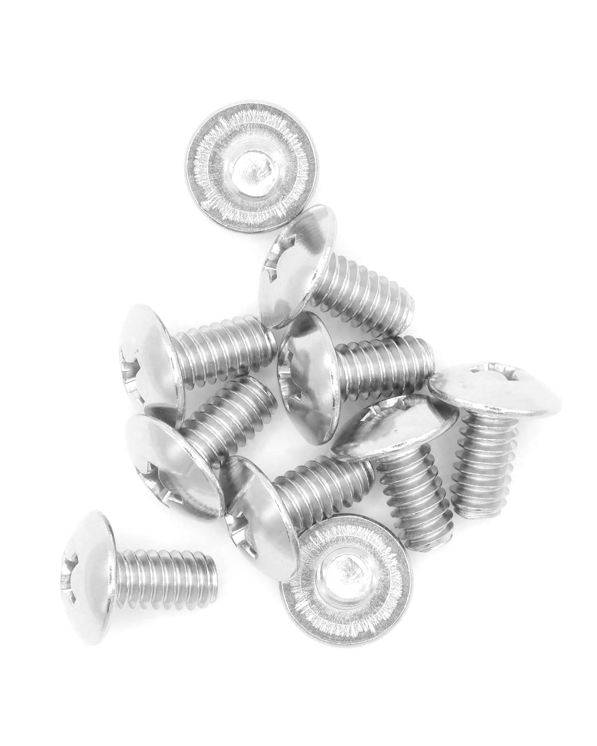 IMScrews 1/4-20 ¡Á 1/2" Phillips Truss Head Bolts Screws, 304 Stainless Steel Machine Screws Pack of 50 - image 5