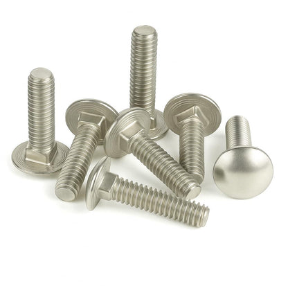 IMSCREWS 3/8-16 x 1-3/4 Carriage Bolts, 304 Stainless Steel (18-8), Full Thread Structural Fasteners for 2x Lumber, Decks & Docks, 20 PCS - image 7