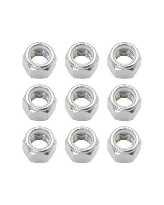 1/4-20 Locknuts - IMScrews 304 Stainless Steel Hardware Locknuts - Durable and Rust-Resistant Fasteners for Home Repairs and Professional Projects Pack of 25