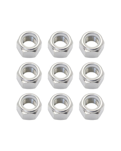 1/4-20 Locknuts - IMScrews 304 Stainless Steel Hardware Locknuts - Durable and Rust-Resistant Fasteners for Home Repairs and Professional Projects Pack of 100