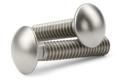 IMScrews 1/4"-20 x 1/2" Carriage Bolts, Round Head & Square Neck, Full Thread, 304 (18-8) Stainless Steel, Pack of 10 - image 4