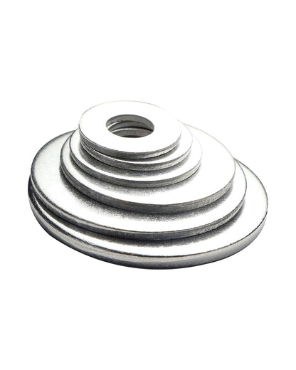 IMScrews 3/8 Inch SAE Flat Washers - Pack of 100 - Premium 304 Stainless Steel Washers for Secure Fastening - image 6