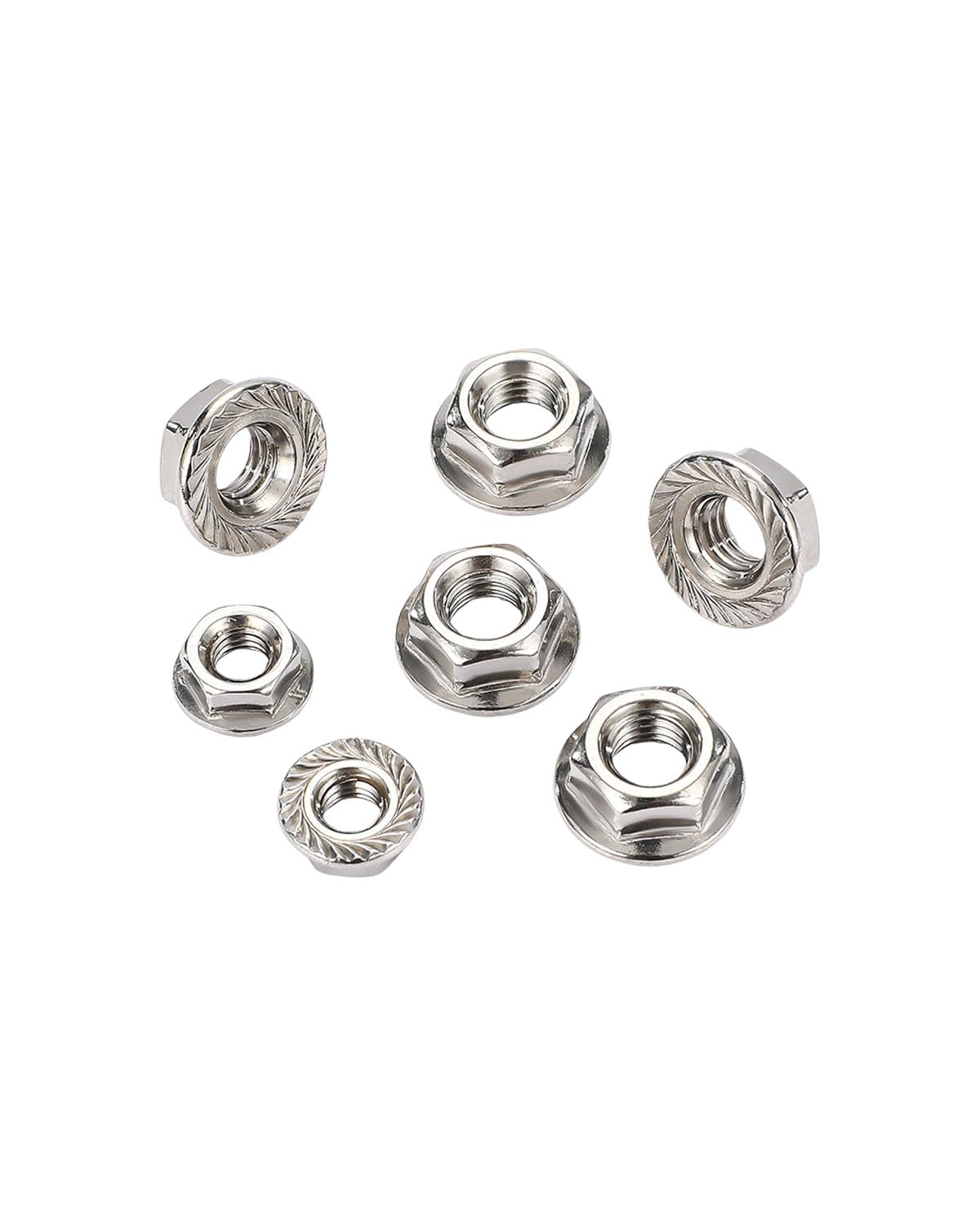 #10-24 Flange Nuts - IMScrews 304 Stainless Steel Flange Nuts - Resilient Fasteners for Home Maintenance and Professional Projects Pack of 50 - image 5