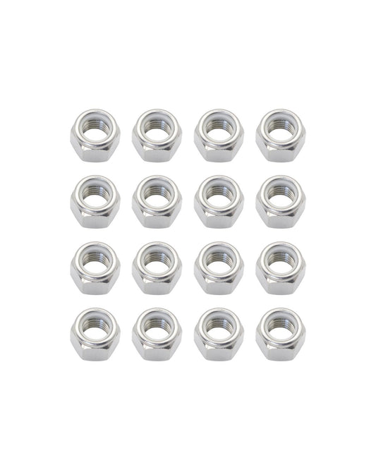 #8-32 Locknuts - IMScrews 304 Stainless Steel Hardware Locknuts - Durable and Rust-Resistant Fasteners for Home Repairs and Professional Projects Pack of 25