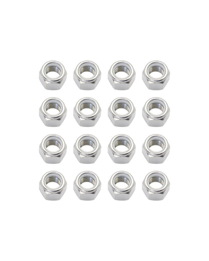 #8-32 Locknuts - IMScrews 304 Stainless Steel Hardware Locknuts - Durable and Rust-Resistant Fasteners for Home Repairs and Professional Projects Pack of 100
