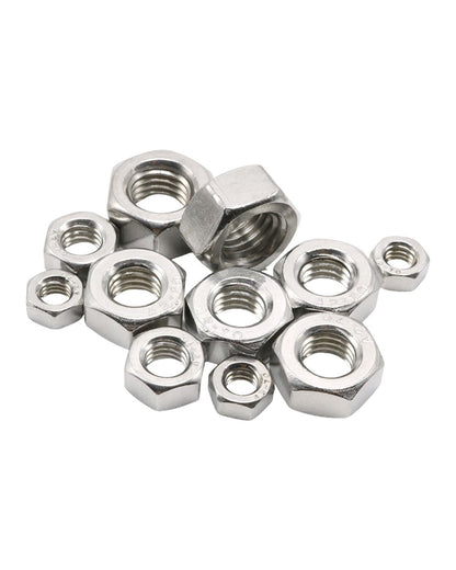 M5-0.8 Hex Nuts - IMScrews 304 Stainless Steel Hex Nuts - Durable, Rust-Resistant Fasteners for Home Repair and Professional Projects Pack of 50 - image 6