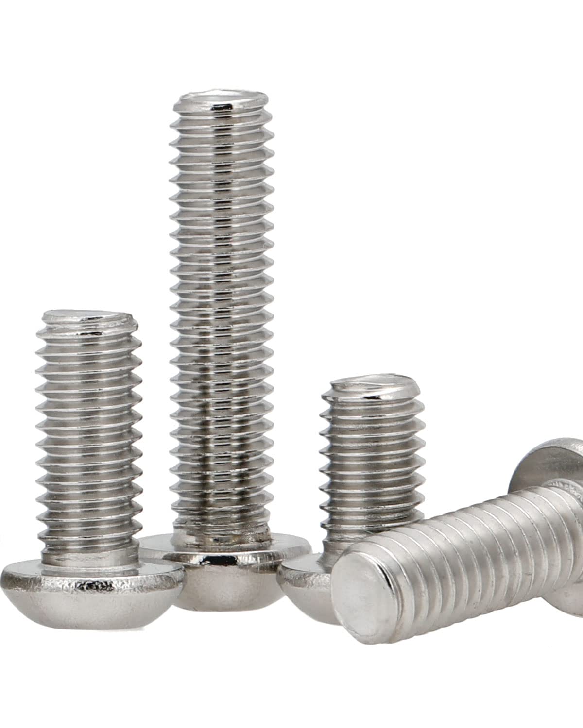 IMScrews 1/4-20 x 3/4" Button Head Socket Cap Bolts Screws, 304 Stainless Steel, Allen Hex Drive, Pack of 50 - image 2