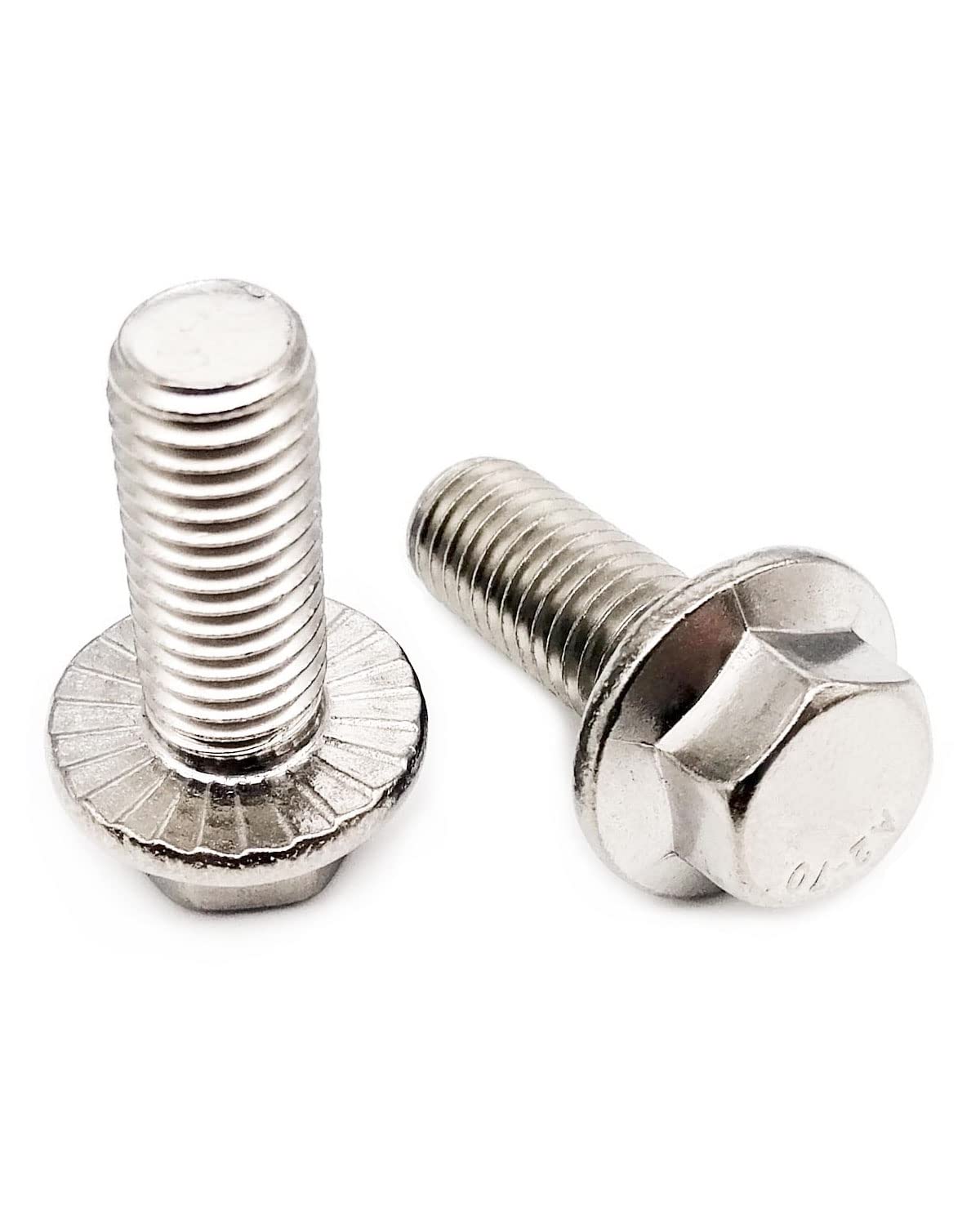 IMScrews M6-1.0 x 16mm Flanged Hex Wahser Head Bolts - Stainless Steel 18-8 (304) Machine Screws with Corrosion Resistance, Pack of 50