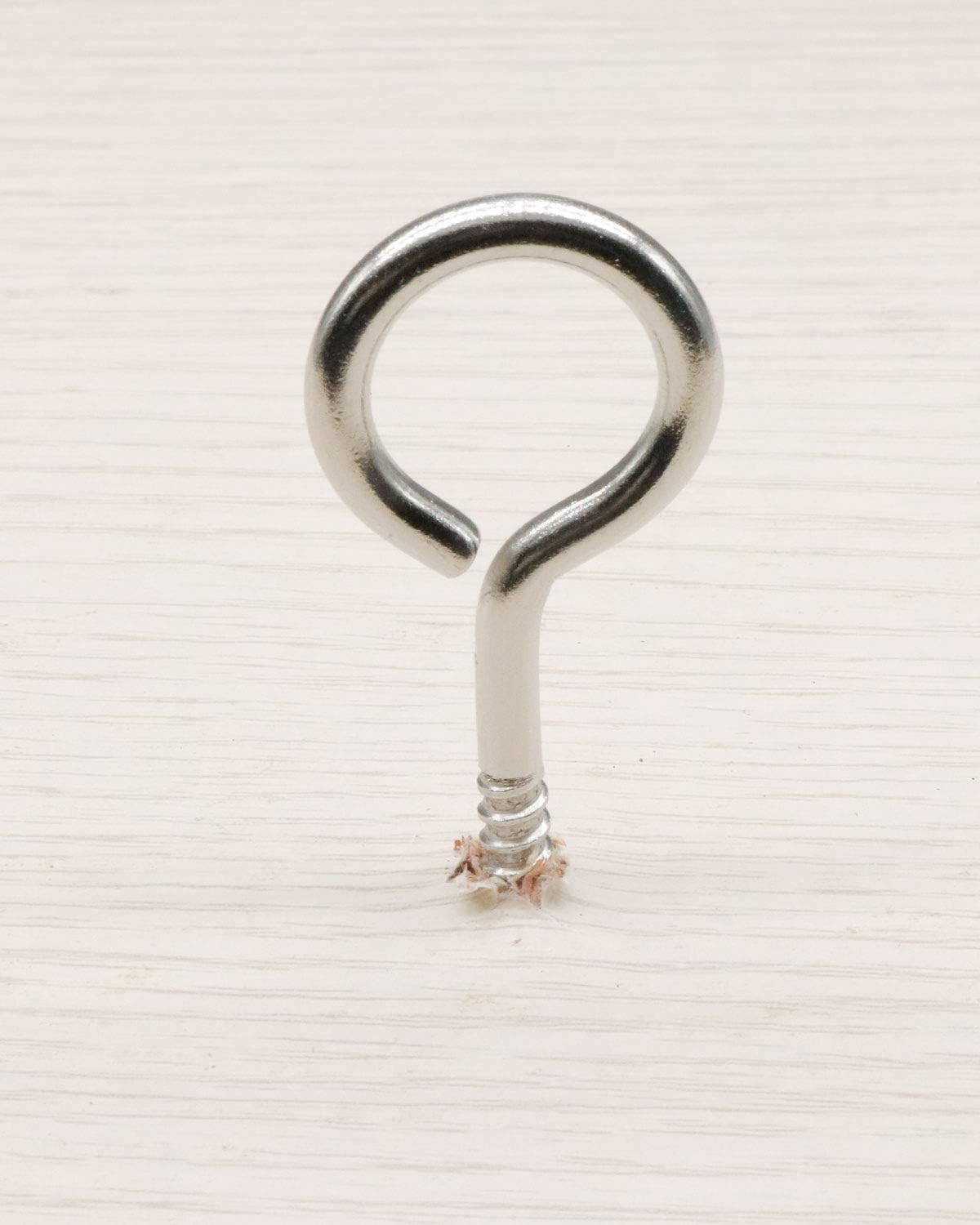 IMScrews 10Pcs #10 x 1-3/4" (1.75 Inch) Screw Eyes Eyelet Screws Lag Eyebolt Heavy Duty Hook for Wood 304 Stainless Steel - image 5