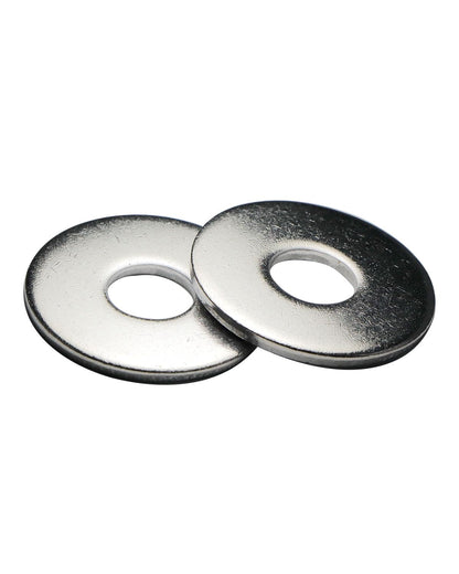 IMScrews IMSCREWS M10 Extra Large Flat Washers ¨C 304 Stainless Steel, OD 32.5mm x ID 11.2mm x 2.4mm Thick ¨C Corrosion Resistant Spacers for Bolts, Nuts & Screws ¨C Pack of 25
