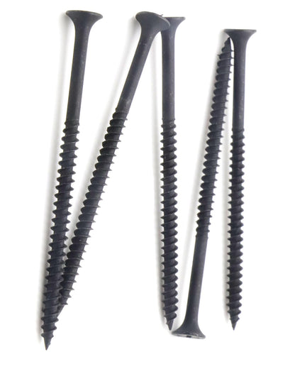 IMSCREWS #8 x 3" Drywall Screws, 100-Pack Fine Thread, Bugle Head, Phillips Drive, Black Phosphate Carbon Steel, Partial Thread for Interior Drywall and Metal Studs - image 6