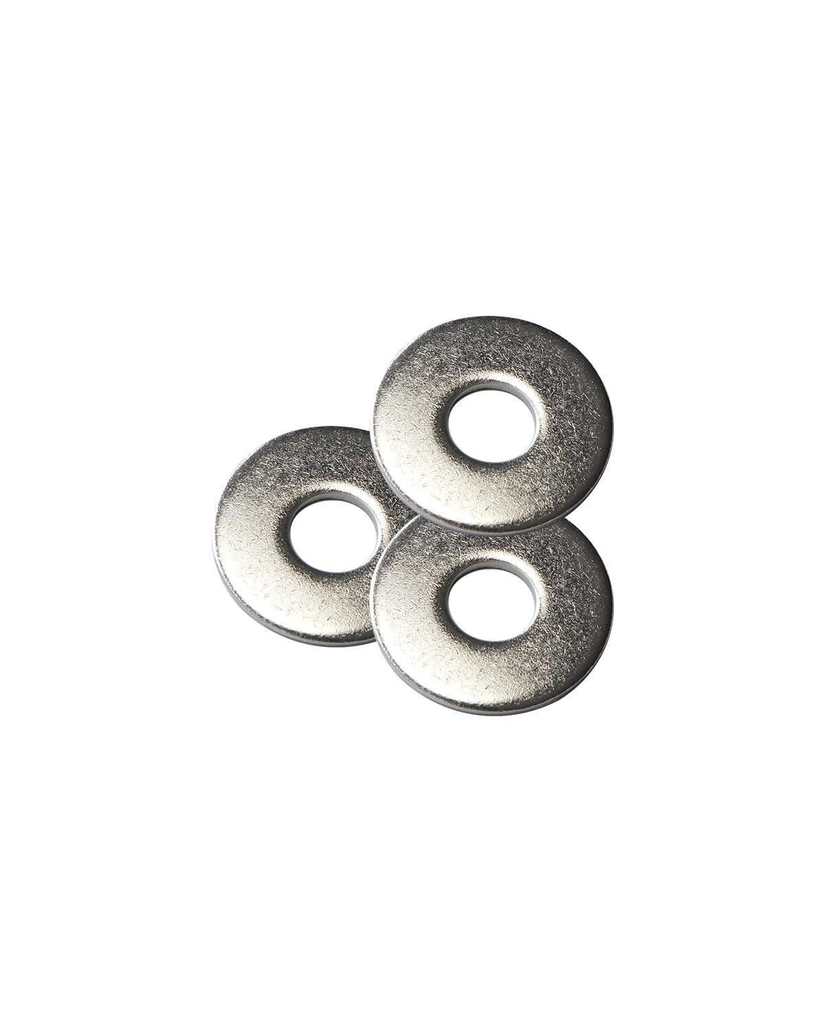 IMScrews M10 Large Flat Washers - 10.6mm Inner Diameter, 29.5mm Outer Diameter, 2.3mm Thickness - 304 Stainless Steel Washers (Pack of 10) - Durable Hardware for Various Applications