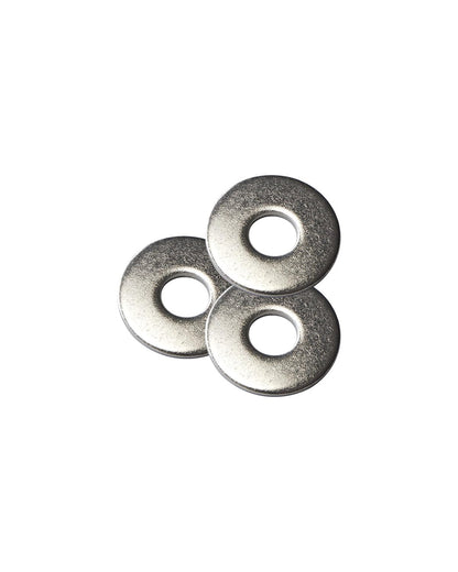 IMScrews M10 Large Flat Washers - 304 Stainless Steel Washers (Pack of 25) - Durable Hardware for Various Applications