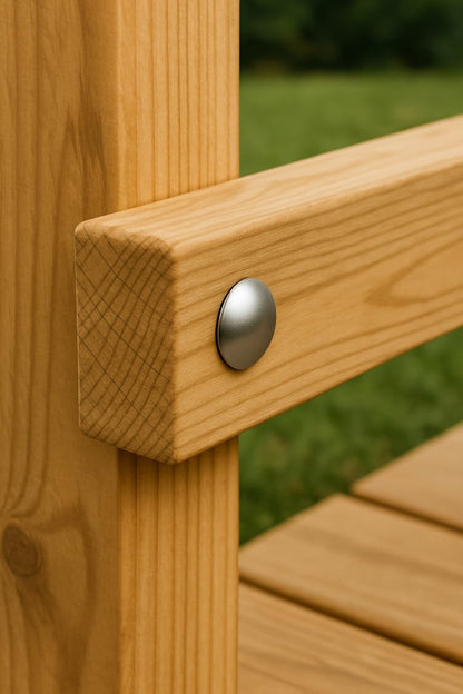 IMSCREWS 3/8-16 x 5 Inch Carriage Bolts, 304 18-8 Stainless Steel, Round Head & Square Neck, Full Thread Heavy Duty Structural Bolts for Deck & Gazebo, 5 Pack - image 4
