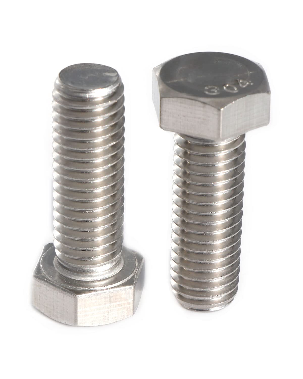 IMScrews Hex 1/2-13 x 1-1/2" Machine Screws, 304 Stainless Steel Bolts, Pack of 5 - image 3