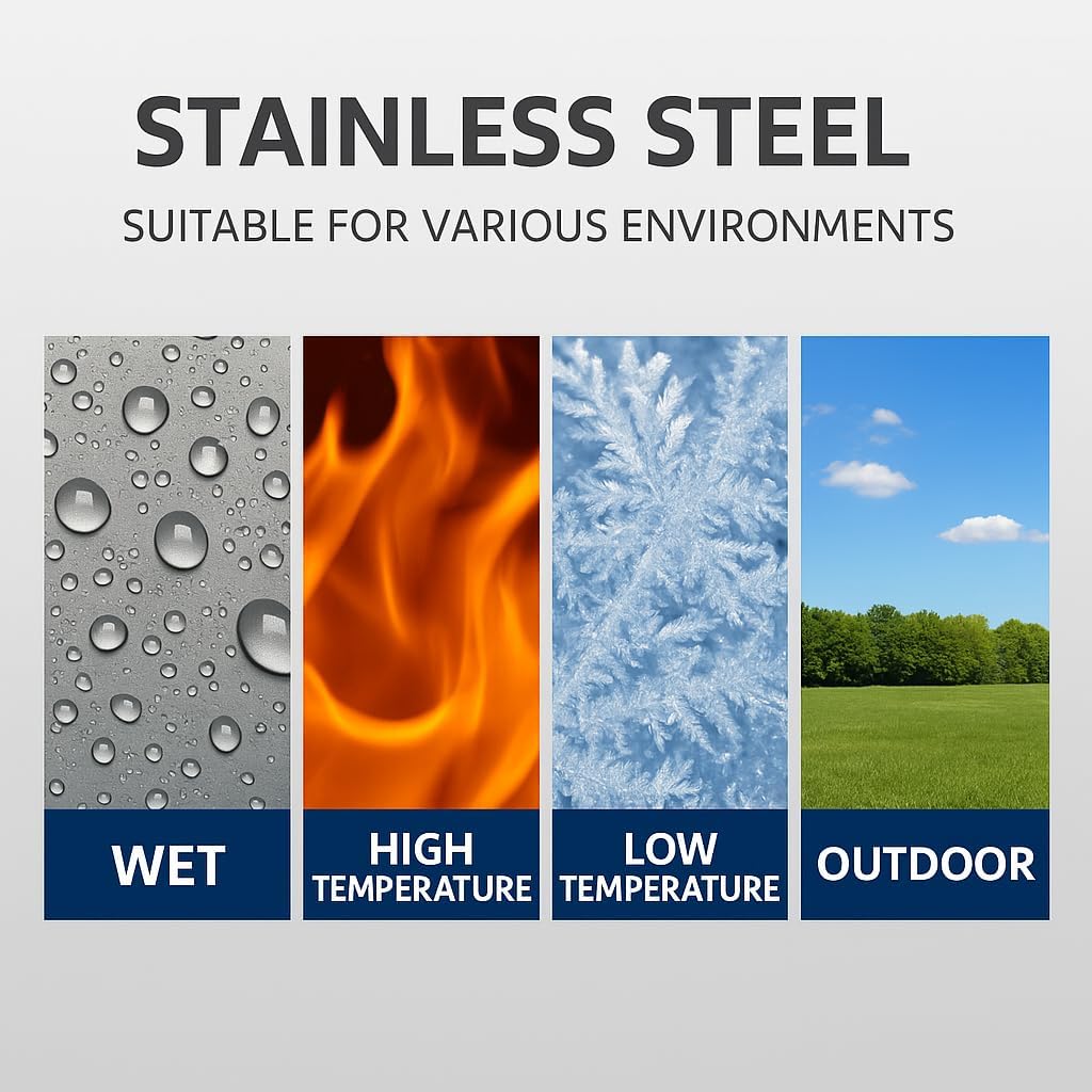 IMSCREWS 3/8  x 6  Hex Head Lag Screws, 304 Stainless Steel, Partially Threaded Heavy Duty Wood Bolts for Structural Framing, 5   pcs - image 6