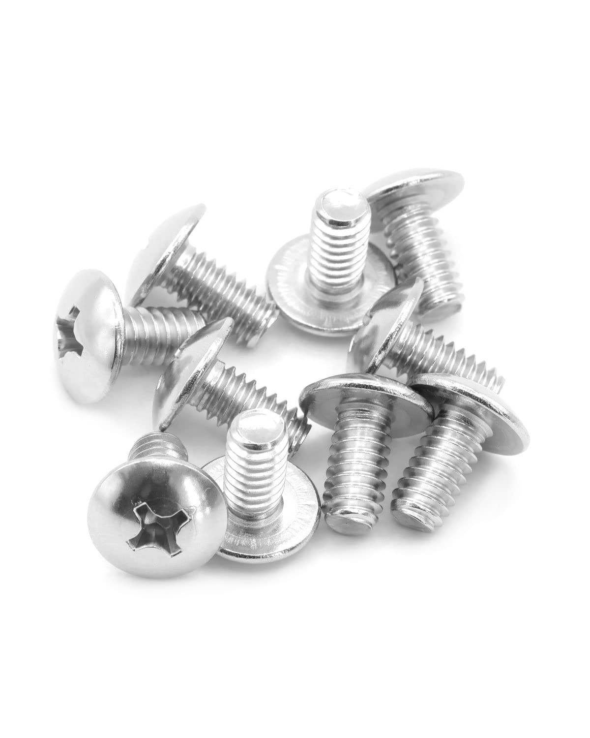 IMScrews 1/4-20 ¡Á 3/4" Phillips Truss Head Bolts - 304 Stainless Steel Machine Screws - Pack of 25 - image 4