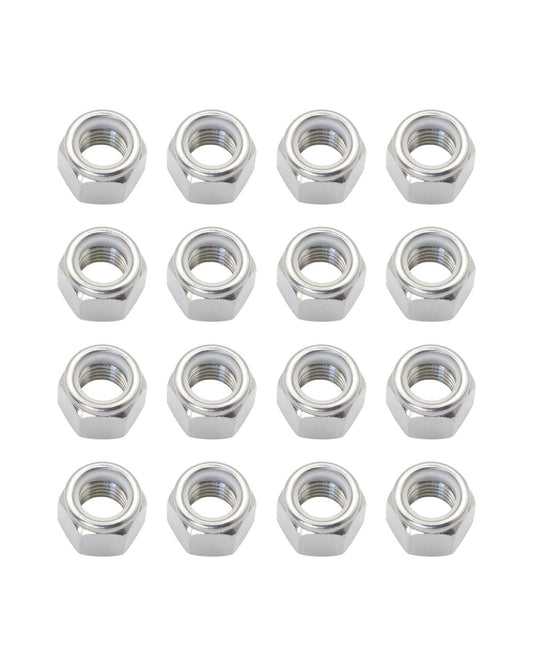 #10-24 Locknuts - IMScrews 304 Stainless Steel Hardware Locknuts - Durable and Rust-Resistant Fasteners for Home Repairs and Professional Projects Pack of 100
