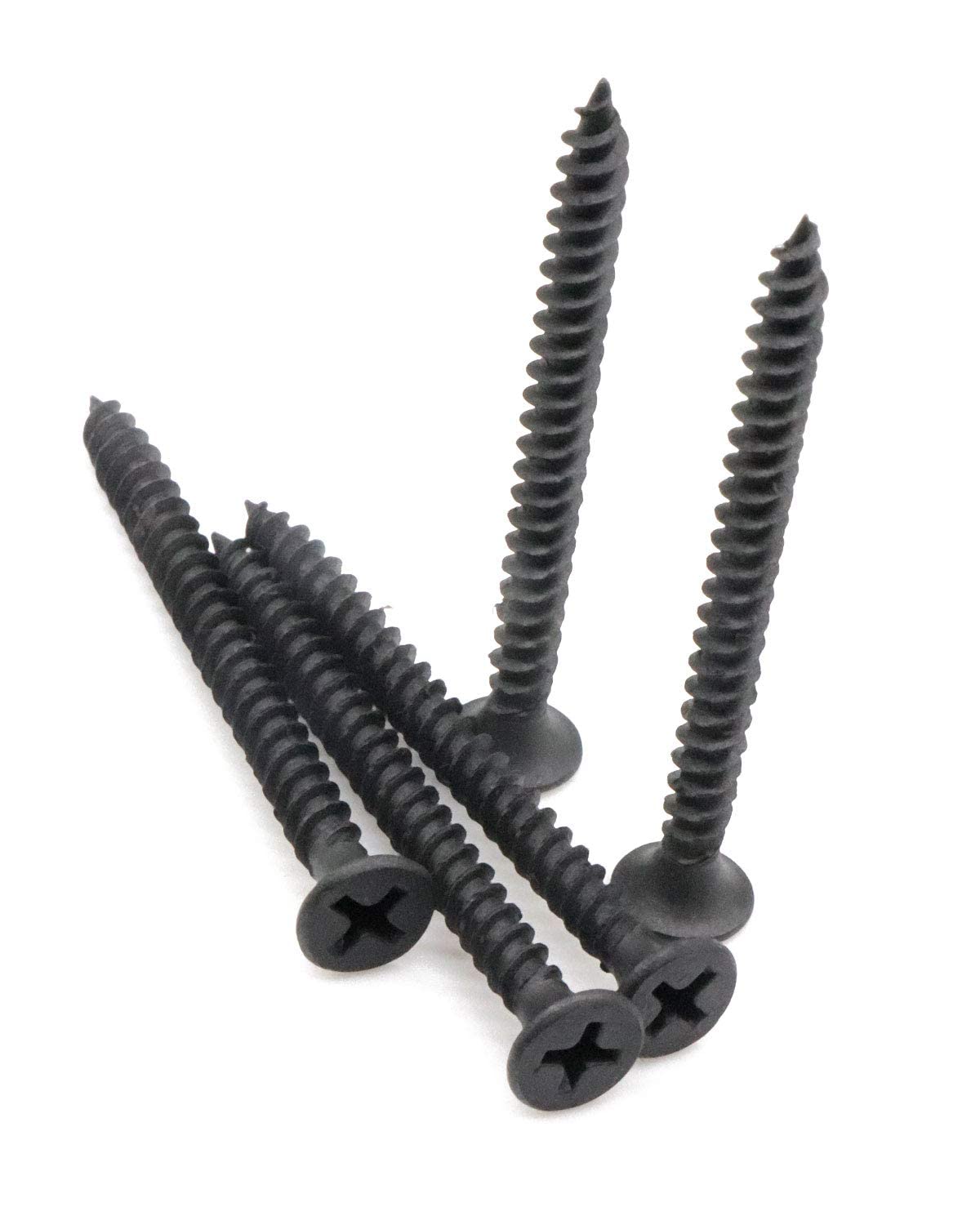 IMSCREWS #6 x 2" Drywall Screws, Fine Thread Black Phosphate Sheetrock Fasteners, 25 Pack Bugle Head Phillips Wood Screws for Metal Studs & Indoor Wall Repair, Sharp Point - image 4